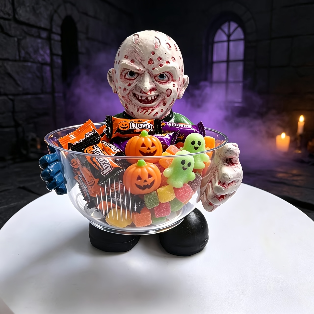 وعاء حلوى على شكل زومبي، تمثال - مراجعة Zombie Snacks وسعره