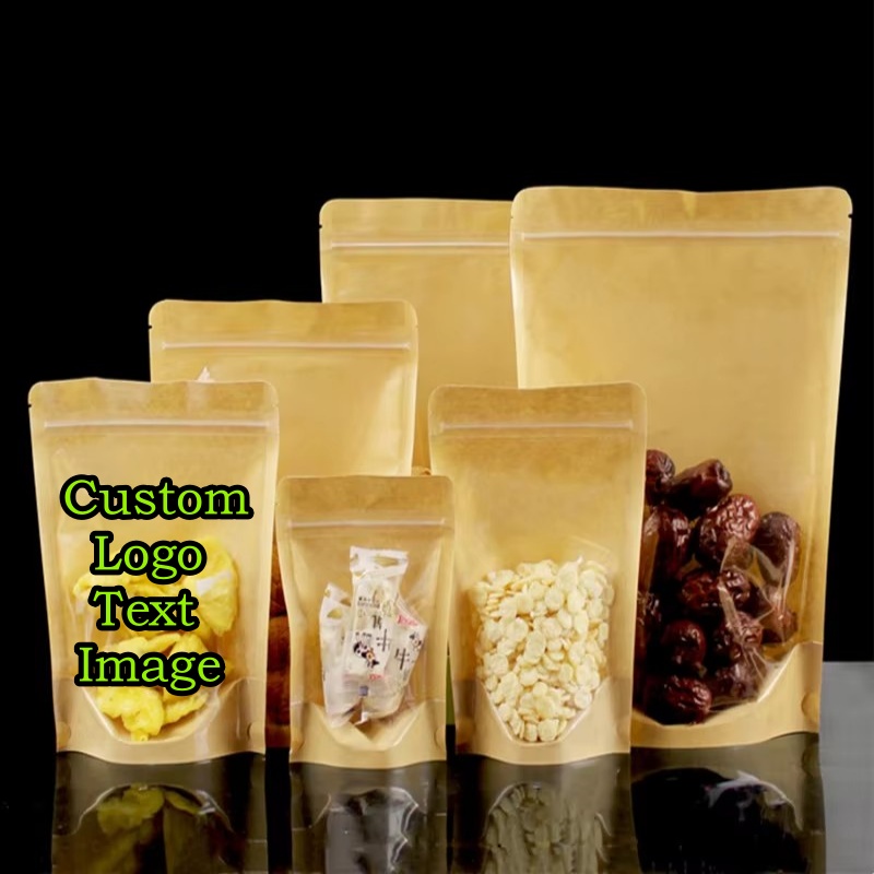 100 قطعة من أكياس الورق الكراف - مراجعة Food Like Snacks وسعره